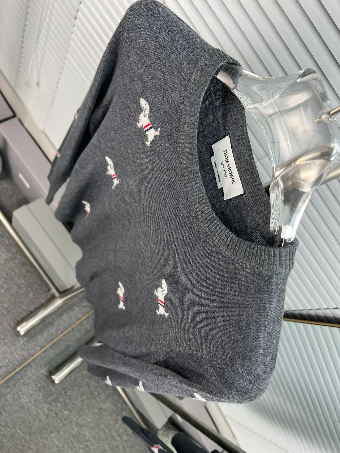 Thom Browne ➡️ logo TBClassic Classic Quality⚠️ ， ， ， ， ❗️❗️ ， ！ TBSeries ， ， ！ :Navy Blue Gray Sizes：0.1.2 （SML ）
